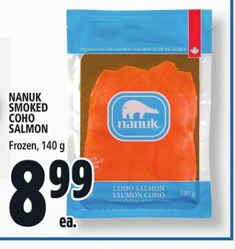 Metro Nanuk smoked coho salmon offer