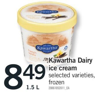 Kawartha dairy ice cream