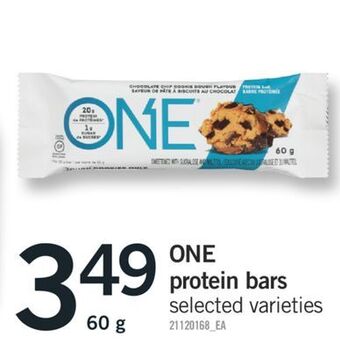Fortinos One protein bars, 60 g offer