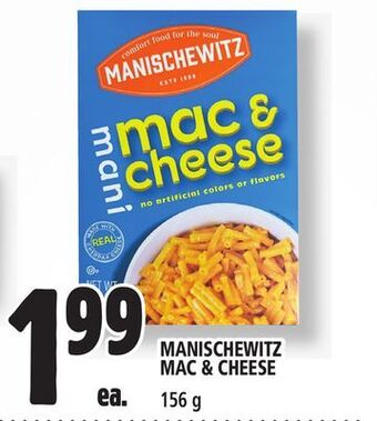 Metro Manischewitz mac & cheese offer