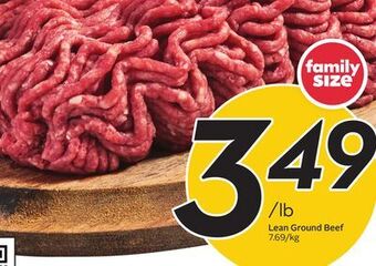 Sobeys Lean ground beef offer