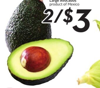 Sobeys Large avocados offer