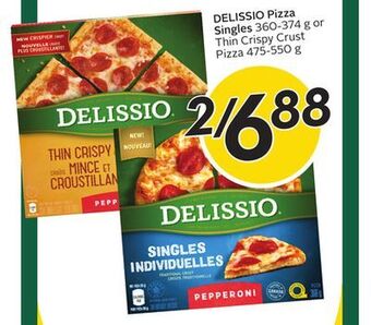 Sobeys Delissio pizza singles offer