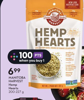 Sobeys Manitoba harvest hemp hearts offer