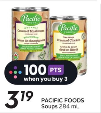 Sobeys Pacific foods soups offer