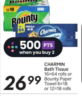 Sobeys Charmin bath tissue offer