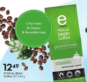 Sobeys Ethical bean coffee offer