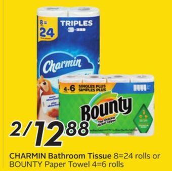 Sobeys Charmin bathroom tissue offer