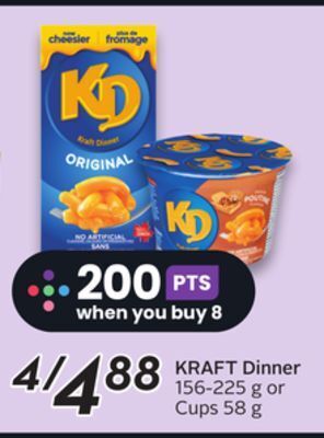 Sobeys Kraft dinner offer