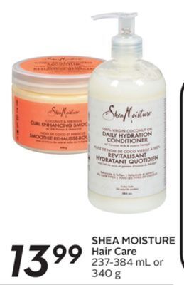 Sobeys Shea moisture hair care offer