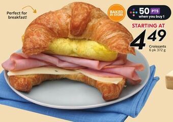 Sobeys Croissants offer