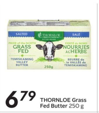 Sobeys Thornloe grass fed butter offer