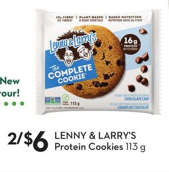 Sobeys Lenny & larry's protein cookies offer