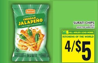 Food Basics Surati chips offer