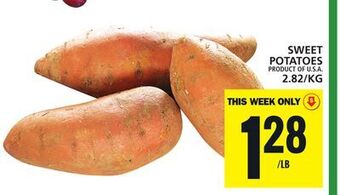 Food Basics Sweet potatoes offer