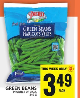 Food Basics Green beans offer