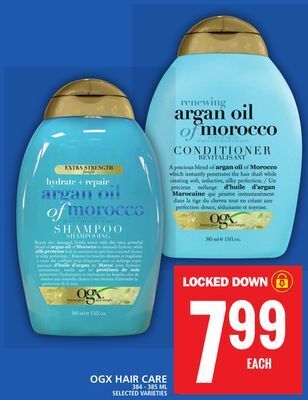 Food Basics Ogx hair care offer