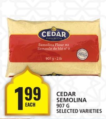 Food Basics Cedar semolina offer