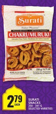 Food Basics Surati snacks offer