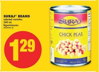 No Frills Suraj® beans, 540 ml offer