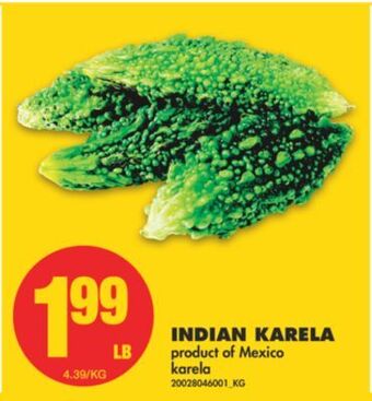 No Frills Indian karela offer