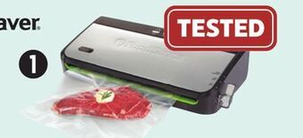 Canadian Tire Foodsaver stainless-steel vacuum system with roll storage offer