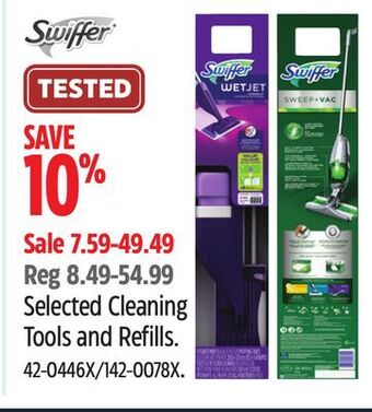Canadian Tire Swiffer selected cleaning tools and refills offer