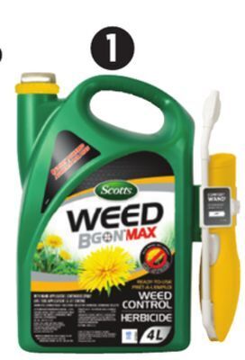 Canadian Tire Scotts weed b gon battery-powered spray, 4l offer