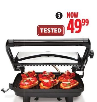 Canadian Tire Hamilton beach panini press offer