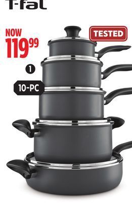 Canadian Tire T-fal titanium non-stick set offer