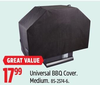 Canadian Tire Universal bbq cover offer