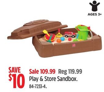 Canadian Tire Step2 play & store sandbox offer
