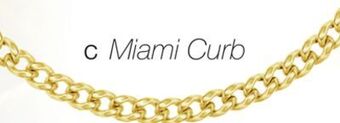 Charm Diamond 10k yellow gold 22 miami curb offer
