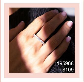 Charm Diamond Elle nautical ring offer