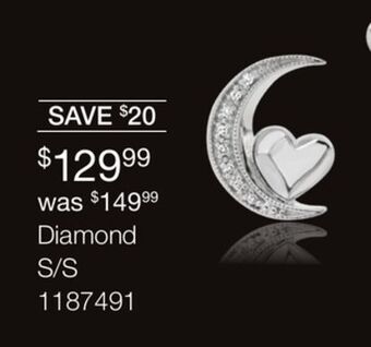 Charm Diamond Diamond s/s offer