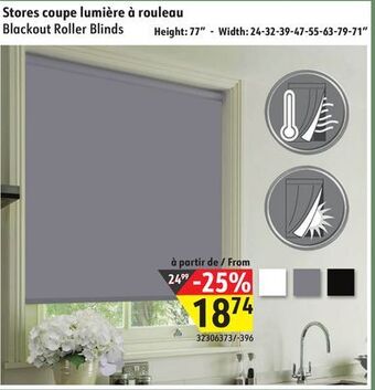 Sushi Shop Blackout roller blinds offer