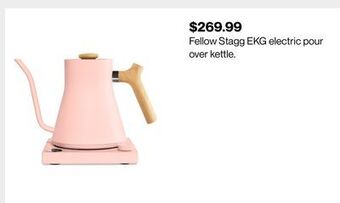 Fellow stagg ekg electric pour over kettle.