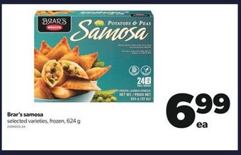 Real Canadian Superstore Brar's samosa, 624 g offer