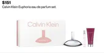 Hudson's Bay Calvin klein euphoria eau de parfum set offer