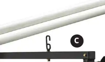 Canadian Tire Backrack truck bed rear bar* offer