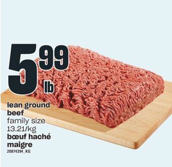 Valu-mart Bœuf haché maigre offer