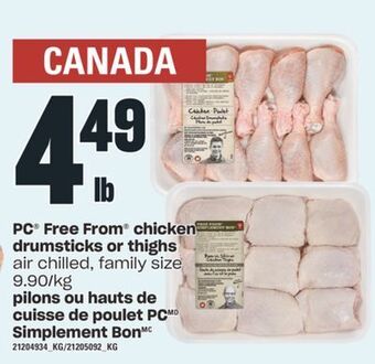 Valu-mart Pilons ou hauts de cuisse de poulet pc simplement bon offer