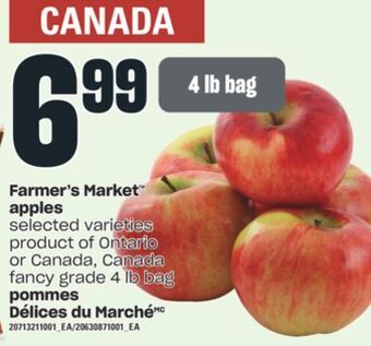 Valu-mart Pommes délices du marché, 4 lb bag offer