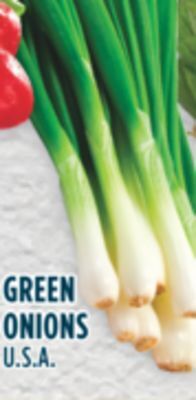 Marché Adonis Green onions offer
