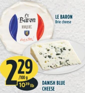 Marché Adonis Le baron brie cheese offer