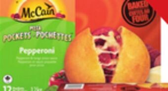 Giant Tiger Mccain pizza pockets pepperoni offer