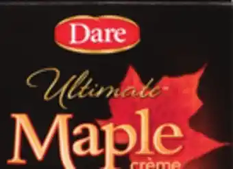 Giant Tiger Dare ultimate maple cream cookies offer