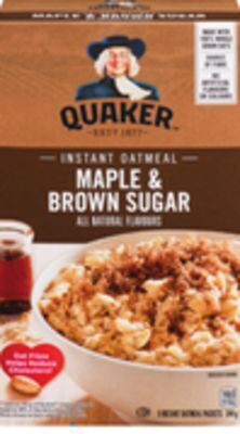 Giant Tiger Quaker instant oatmeal offer