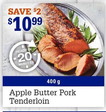 M & M Food Market Apple butter pork tenderloin offer