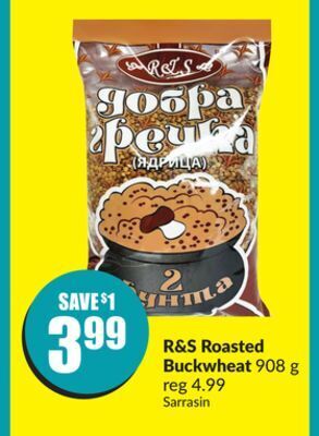 FreshCo R&s roasted buckwheat 908 g offer